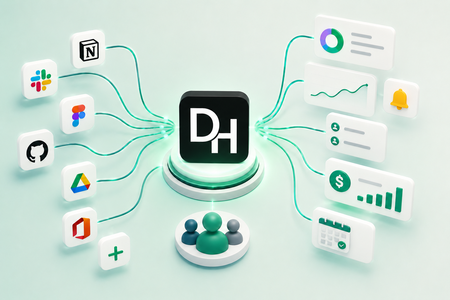 Digihood organizes software, service bills, digital assets, tasks, renewals and spending in one workspace